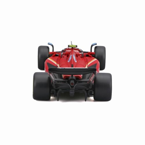 Burago 1/43 Scale Ferrari SF-24 2024 Imola GP No. 55 C. Sainz Jr. Finished Model 18-36844SI