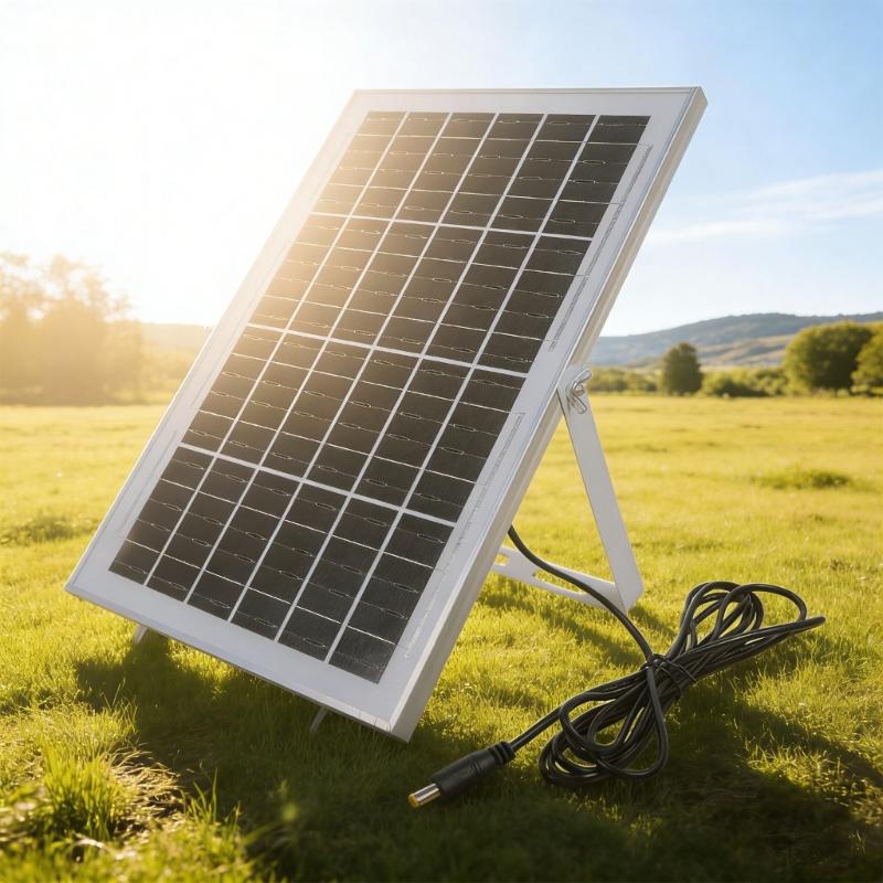 1Set 12W Solar Panel Perfect for Continuous Charging of Electronic Devices Featuring High Efficiency and IP66 Outdoor