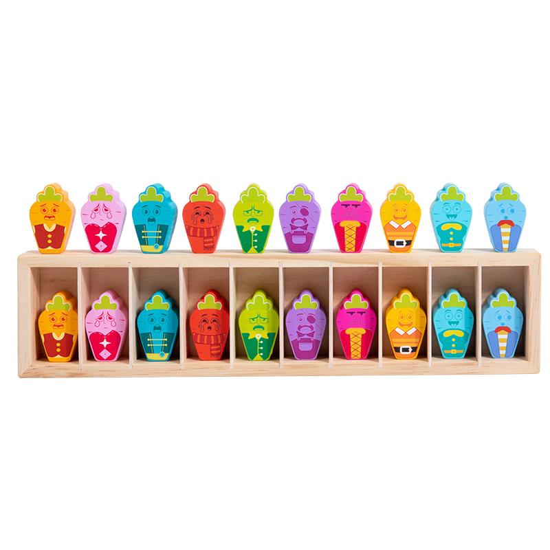 Beliebte lustige Kindergetränke mit passenden Farben Kleinkind-Ratespiele Gedächtnistraining Rate-Herausforderung Puzzlespiel-Set für Kinder