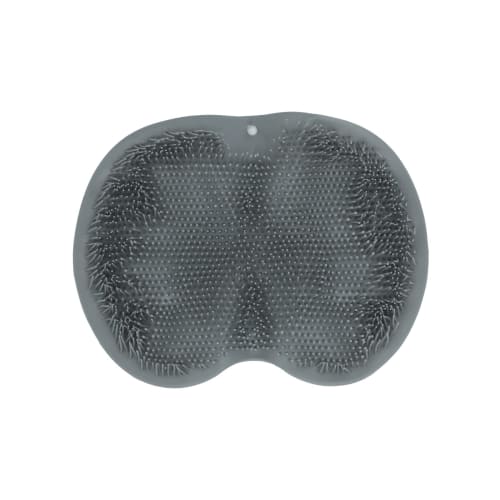 Foot Odor Brush, Foot Brush, Completely Eliminates Foot Odor, Antibacterial, Exfoliating, Foot Massage (Gray)