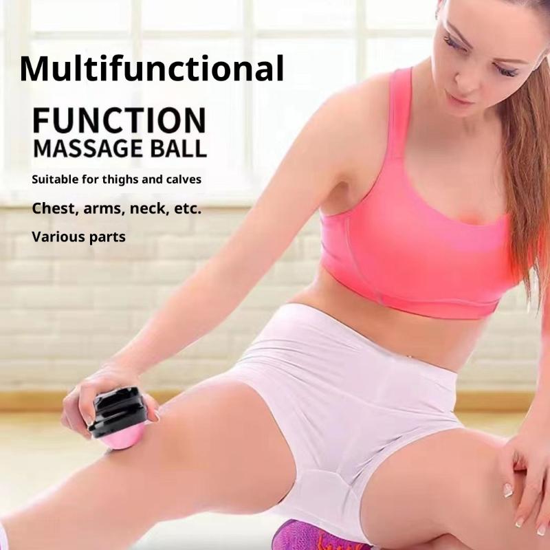 Manual Massage Roller Ball Waist Hip Relaxer Muscle Relaxation Massage Ball Stress Release Body Pain Relief Therapy Foot Back