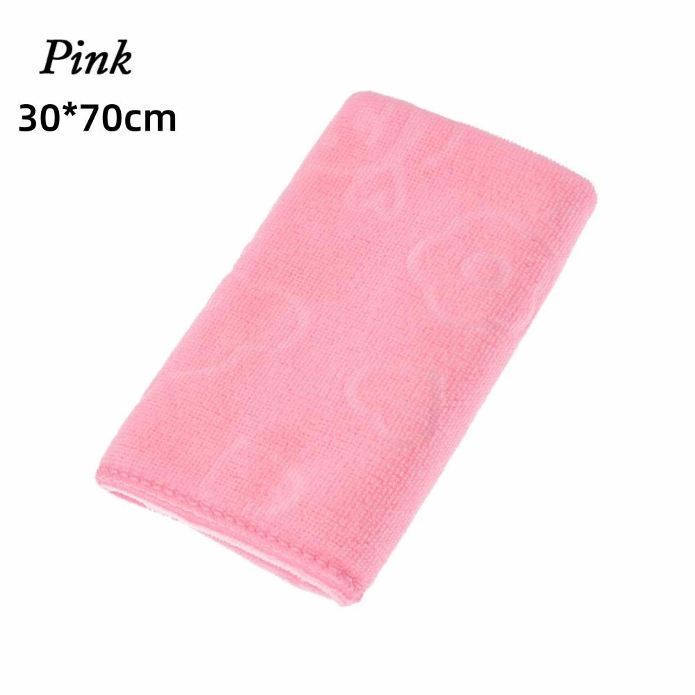 Soft Dry Body Bath Towels Bear Shape Microfiber Shower Cloth Antibacterial 30*70CM Soft Absorbent Towel Bath