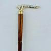 91.44 Cm Victorian Flower Walking Stick Cane Brass Gift for Men and Women Handmade Design Gift Everyday Use Best Gifts