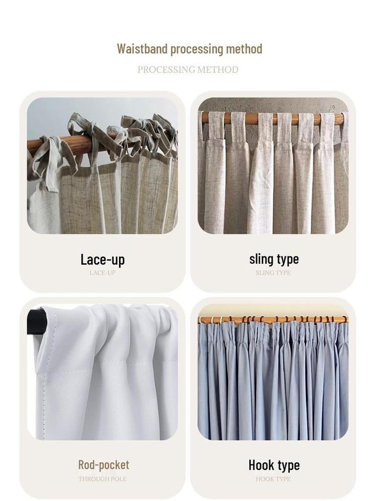 Högprecisions mörkläggningskaffe köksgardin