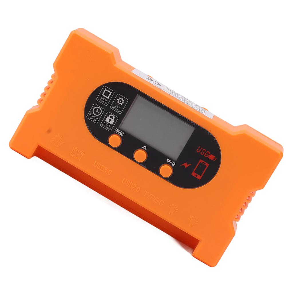 Solar Charge Controller Type C Fast Charge Drive Control Short Circuit Protection Automatic Battery Recognition Solar