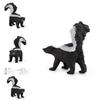 Childrens Pvc Static Animal Model Of Realistic Skunk For Educational Display And Collectors
