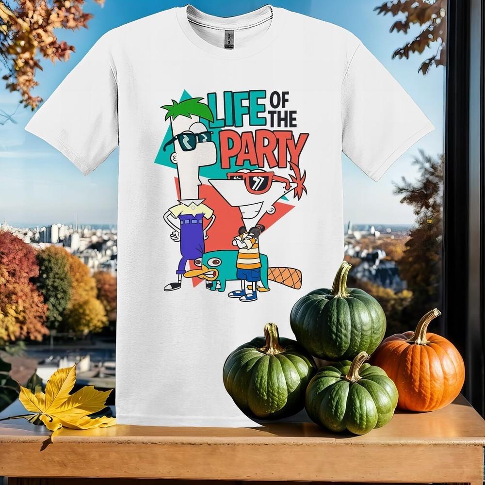 

Phineas And Ferb Life Of T-shirt Kids Hoodie Men Women Unisex Tshirt SX237 M