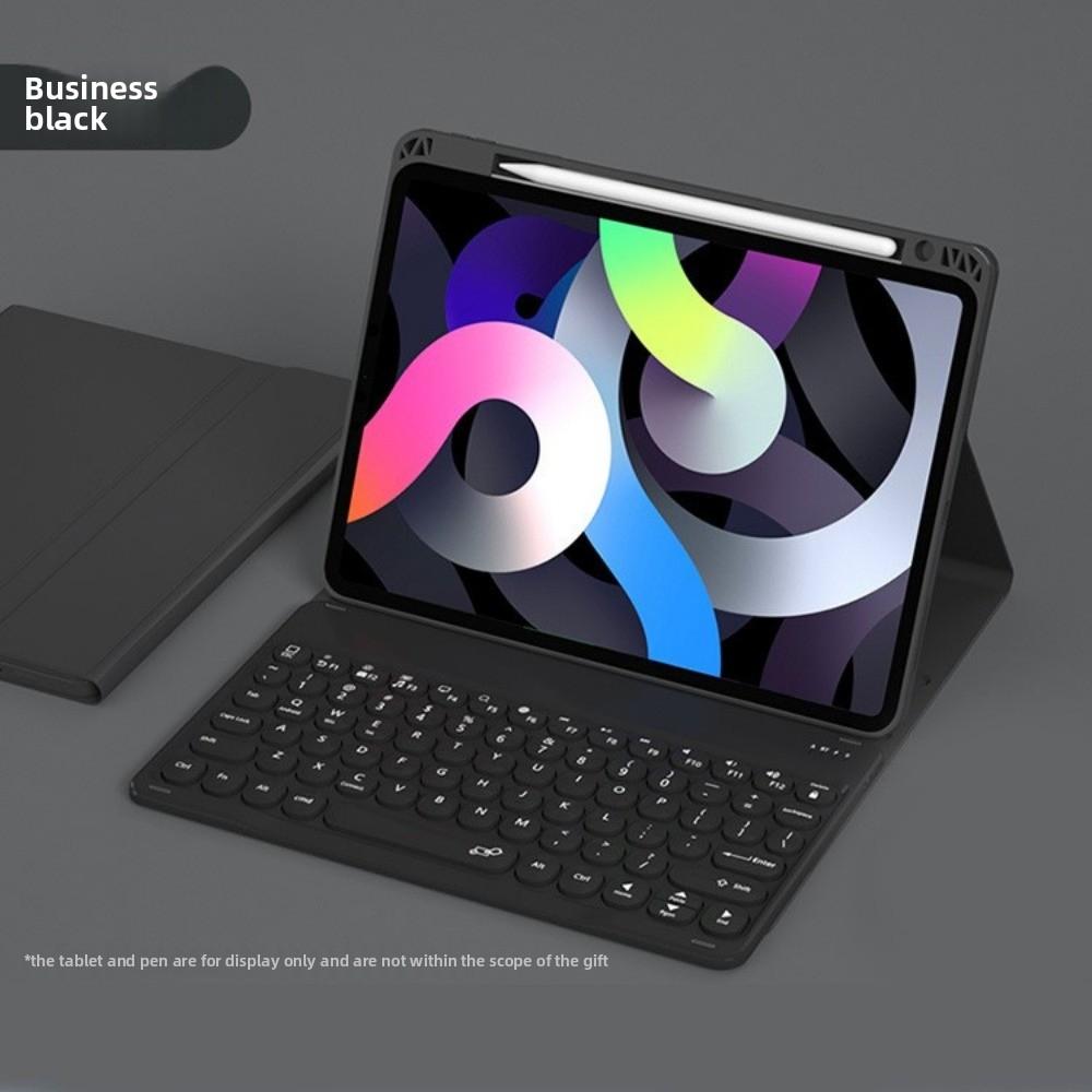 Bluetooth Tastatur und Hülle Set für Huawei MatePad SE 11 2024 mit Luftstift-Schlitz Magnetische Hülle