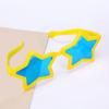 Fashion Star Shape Frame Sunglasses for Girls Wedding Party Girls Taking Photo Carnivals New Year Decors