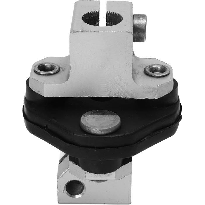 Steering Coupling, Rubber Steel Alloy Lower Column Joint Steering Coupling Rack 32 30 1 094 703 Replacement for 3 Series E46