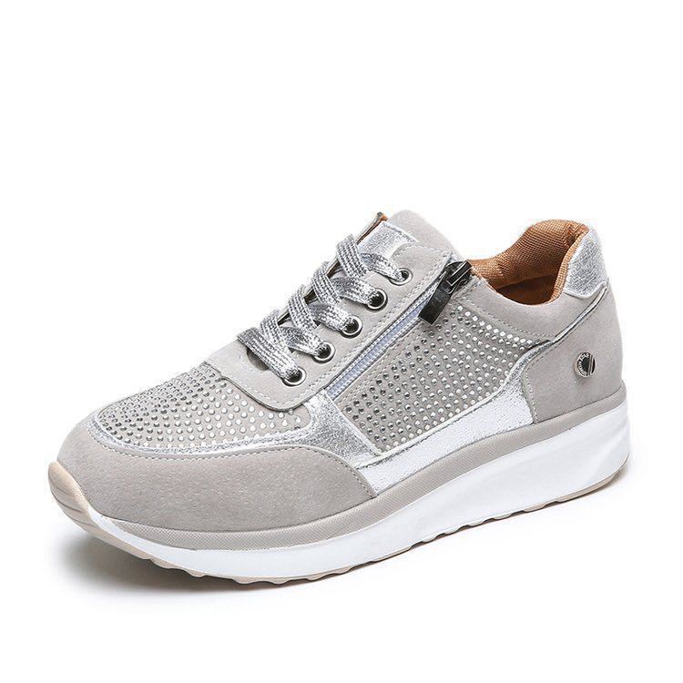 Wedges Sneakers Shoes for Women Ladies Casual Platform Vulcanized Shoes Height Increasing Shoes for Female
