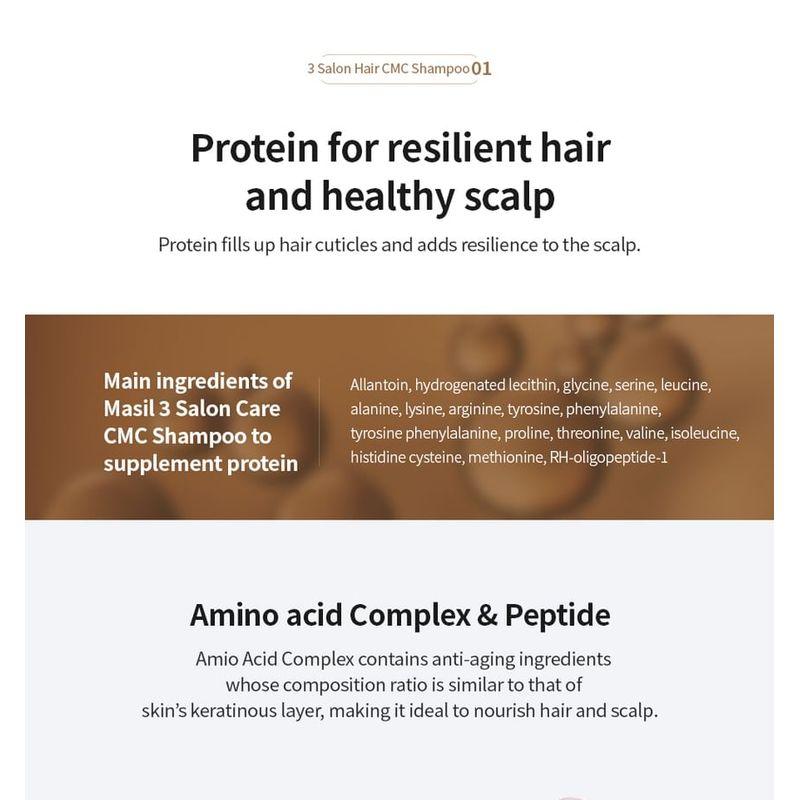 MASIL - 3 Salon Hair CMC Shampoo Stick Pouch