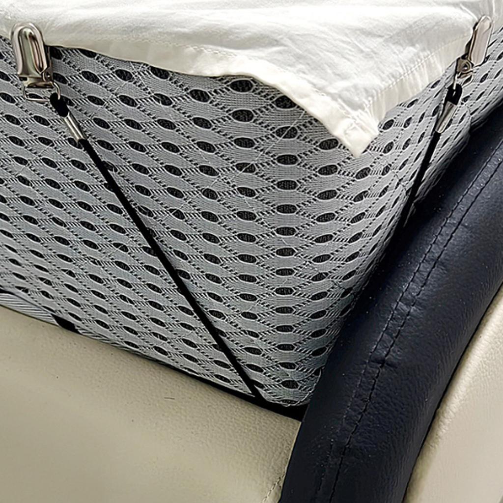 4Pc Adjustable Bed Sheet Fasteners Clips for Securely Holding Sheets Tablecloths and Sofa Covers In Place with Nonslip