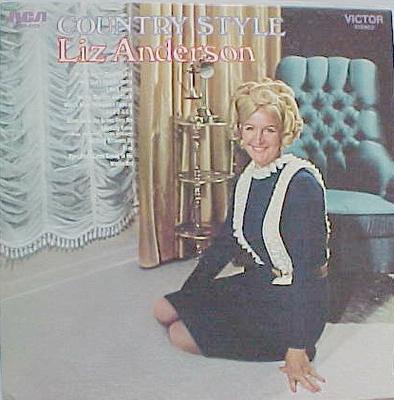 LP Record LIZ ANDERSON - Country Style LSP4118 RCA 1969 US Folk Used