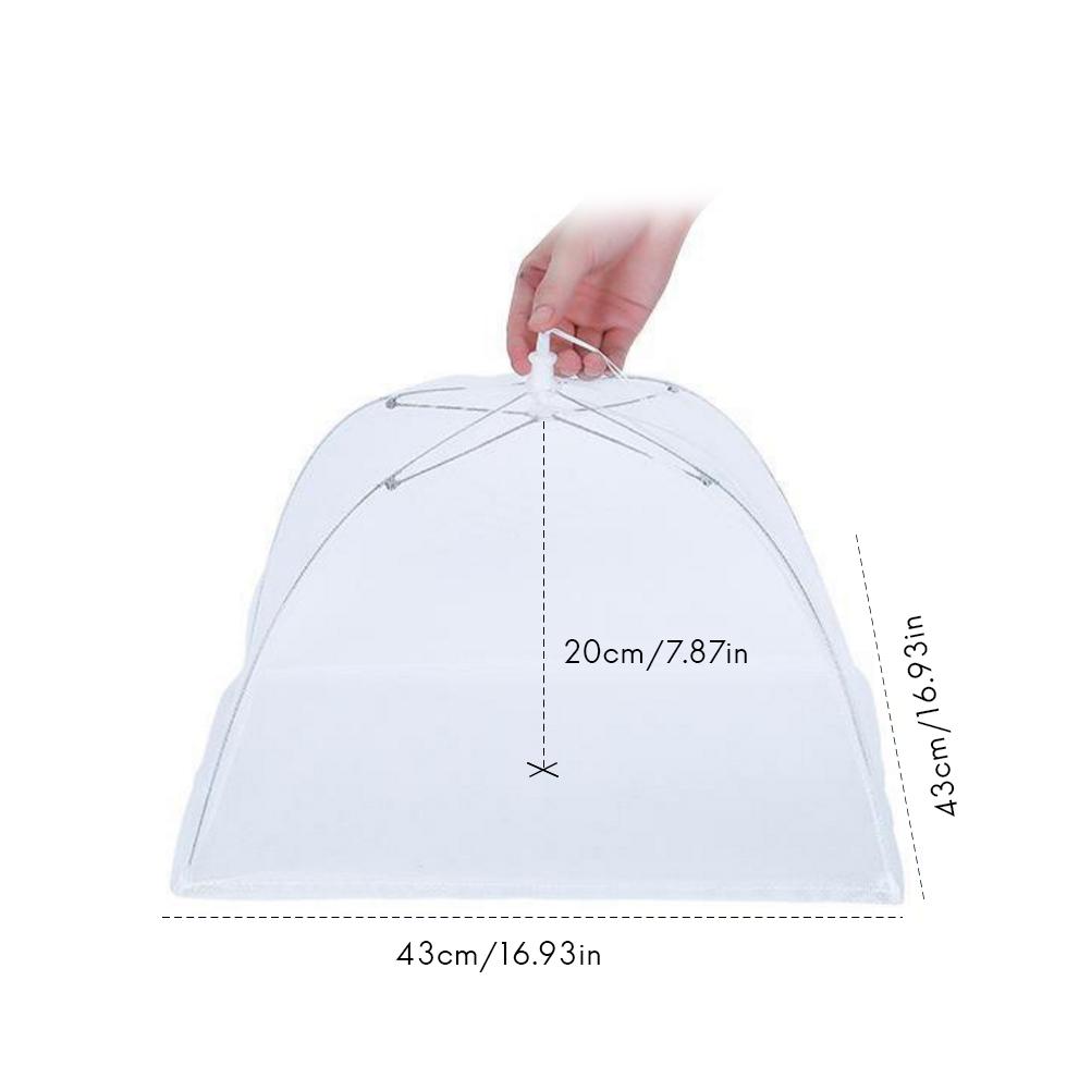 Foldable Mesh Food Cover Folding Tent Dome Net Umbrella Picnic Food Cover