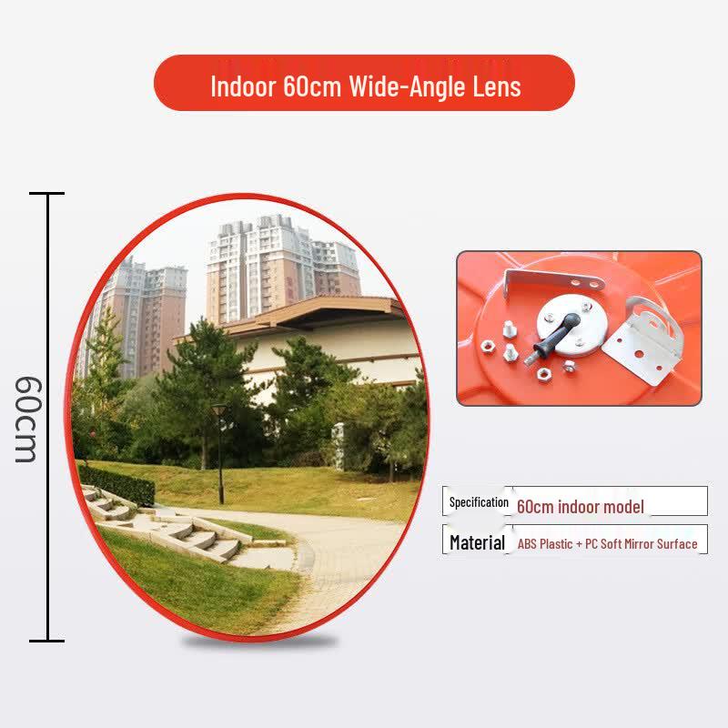 Kexiu Long Wide-Angle Traffic Safety Convex Mirror 60cm