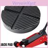 Car Jack Universal Lift Stand Rubber Pads Floor Slotted Car Jack Rubber Pad Frame Protector Adapter Jacking Tool Car Accessories