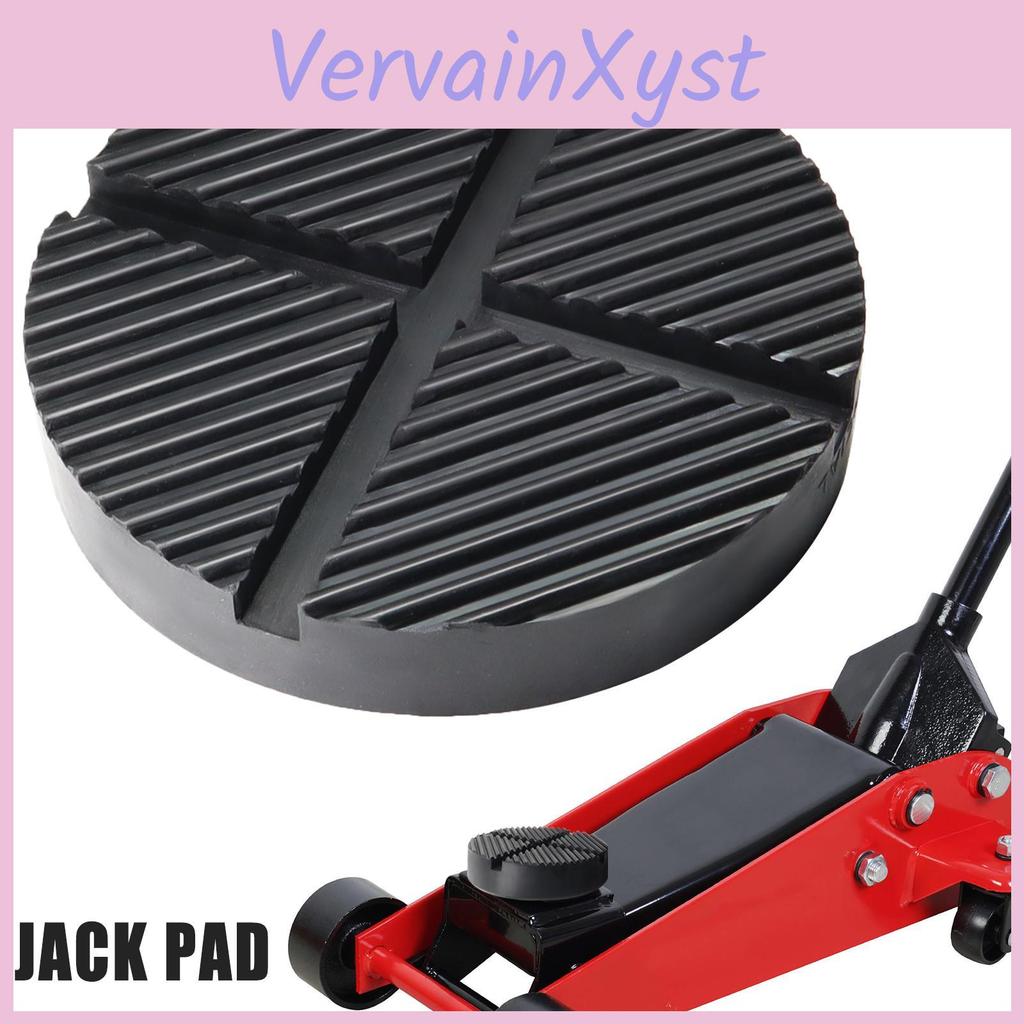 Car Jack Universal Lift Stand Rubber Pads Floor Slotted Car Jack Rubber Pad Frame Protector Adapter Jacking Tool Car Accessories