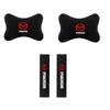 Car Neck Pillow Headrest Seat Belt Shoulder Strap Pad for Mazda 2 3 5 6 BL BM GJ CX3 CX4 CX5 CX-5 CX8 KE KF CX7 CX9 MX5 CX30 FF2