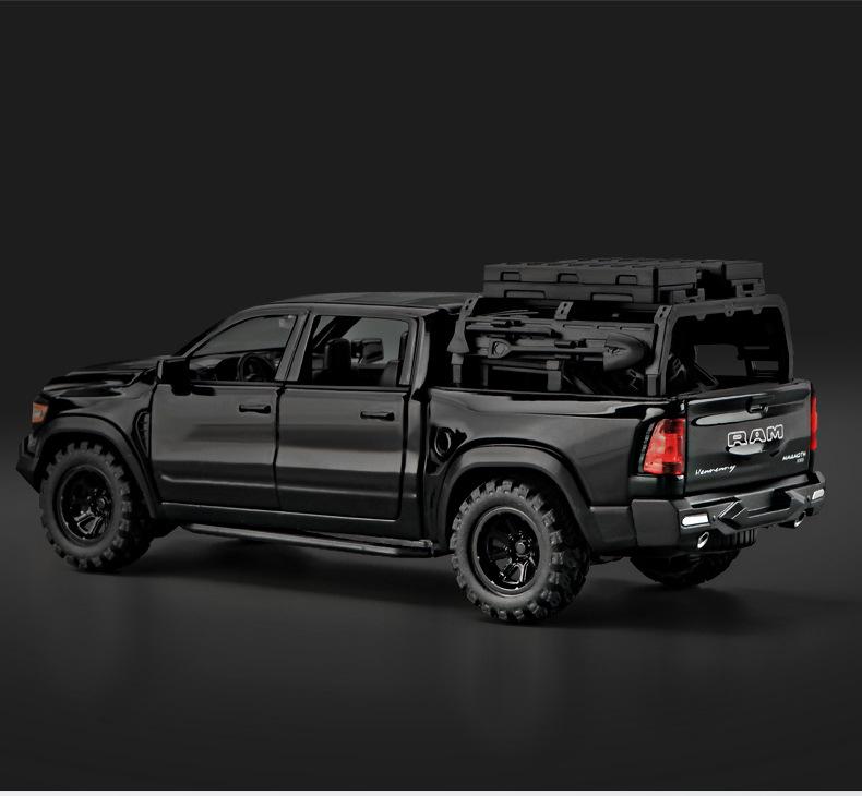 Dodge Tyrannosaurus Mammoth 1/32 Alloy Off-Road Car Model Toy Ornament