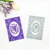 Girl Frame Metal Cutting Dies Stencils Die Cut for DIY Scrapbooking Album Paper Card Embossing