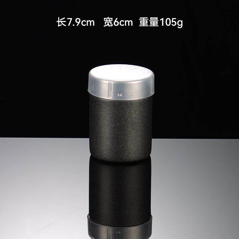 

Stainless steel manual with lid sea salt pepper jar cumin powder kitchen gadget seasoning bottle manufacturer