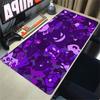 XXL Play Mat Laptop Black Gaming Accessories Mouse Pad Japan Anime Keyboard Rug PC P-pokemon Gengar Mousepad Gamer Keyboard Rug