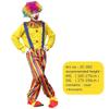 Adults Funny Clown Costumes Joker Bodysuit for Men Magician Performance Fancy Halloween Outfits Just Clothes No Prop