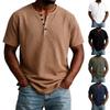 Herrfärgade toppar med korta ärmar Herr Casual Mode Toppar med korta ärmar