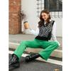 European and American Sleeveless Vest Vest Women's Striped V-neck Loose Sweater Zebra Pattern Animal Pattern Fashion Cross-border Knitted Sweater