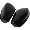 2Pcs Front Driver Side And Passenger Side Rearview Mirror Cover Caps Compatible With Honda Accord 2008 2009 2010 2011 2012 Glossy Black