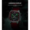 CRRJU New Watch 2311 Men's Watch Silicone Strap Six Pin Business Watch Casual Boys