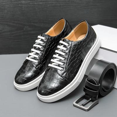 Zapatos Casuales de Cuero para Hombre de Negocios Zapatos de Oficina de Nuevo Diseño Zapatos Deportivos para Caminar de Alta Calidad para Hombre Zapatillas de Tenis