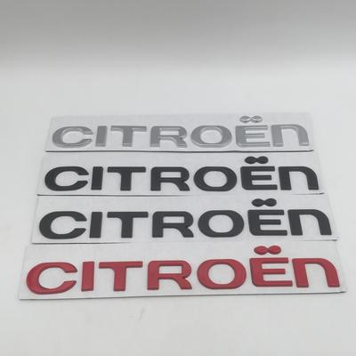 1pcs 3D Metal for Car Letters Emblem Sticker Rear Tail Trunk Badge Decal Styling Auto Accessories