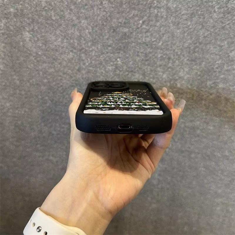 Merry Christmas Tree Silicone Phone Case for Xiaomi Redmi Note 14 13 12 11 Pro Plus 4G 5G 12S 11S 10S 10 9 9S 8 14C 13C Cover