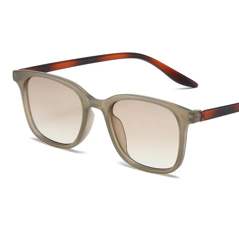 Plain Square Sunglasses Women Men Designer Classic Sun Glasses Female Male Fashion Brand Vintage Travel Shades