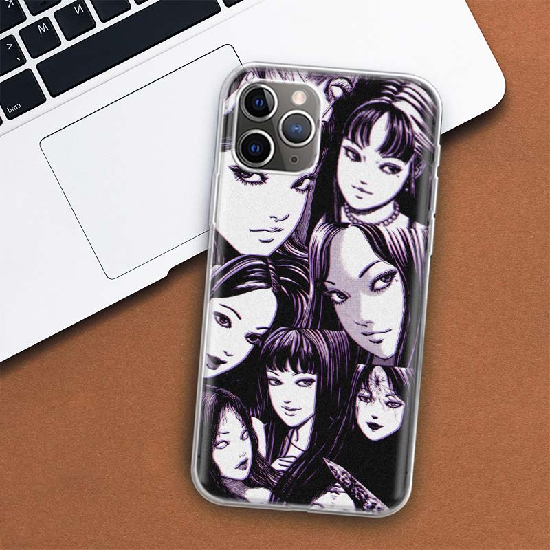 Anime Junji Ito Terror Horror Phone Case For Apple iPhone 11 12 13 14 Pro 7 XR X XS Max 6 6S 8 Plus + Mini 5 SE Print Soft Cover