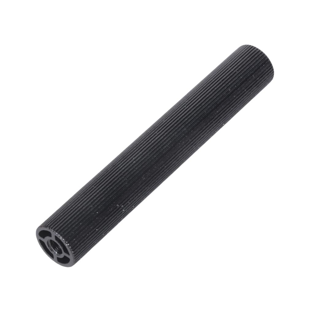 2Pcs Black Aluminum 1/4" Threaded Rod Connector For Camera Mount Tripod And Arm Mount