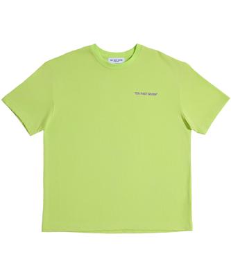 TEN PAST SEVEN Oversized T-Shirt - Lime