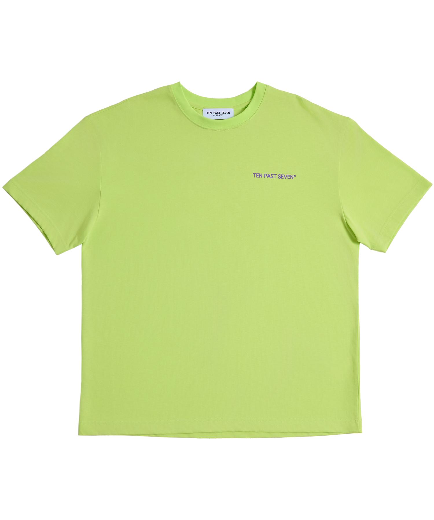 10 Fast Seven Oversized T-Shirt - Lime Lime/L
