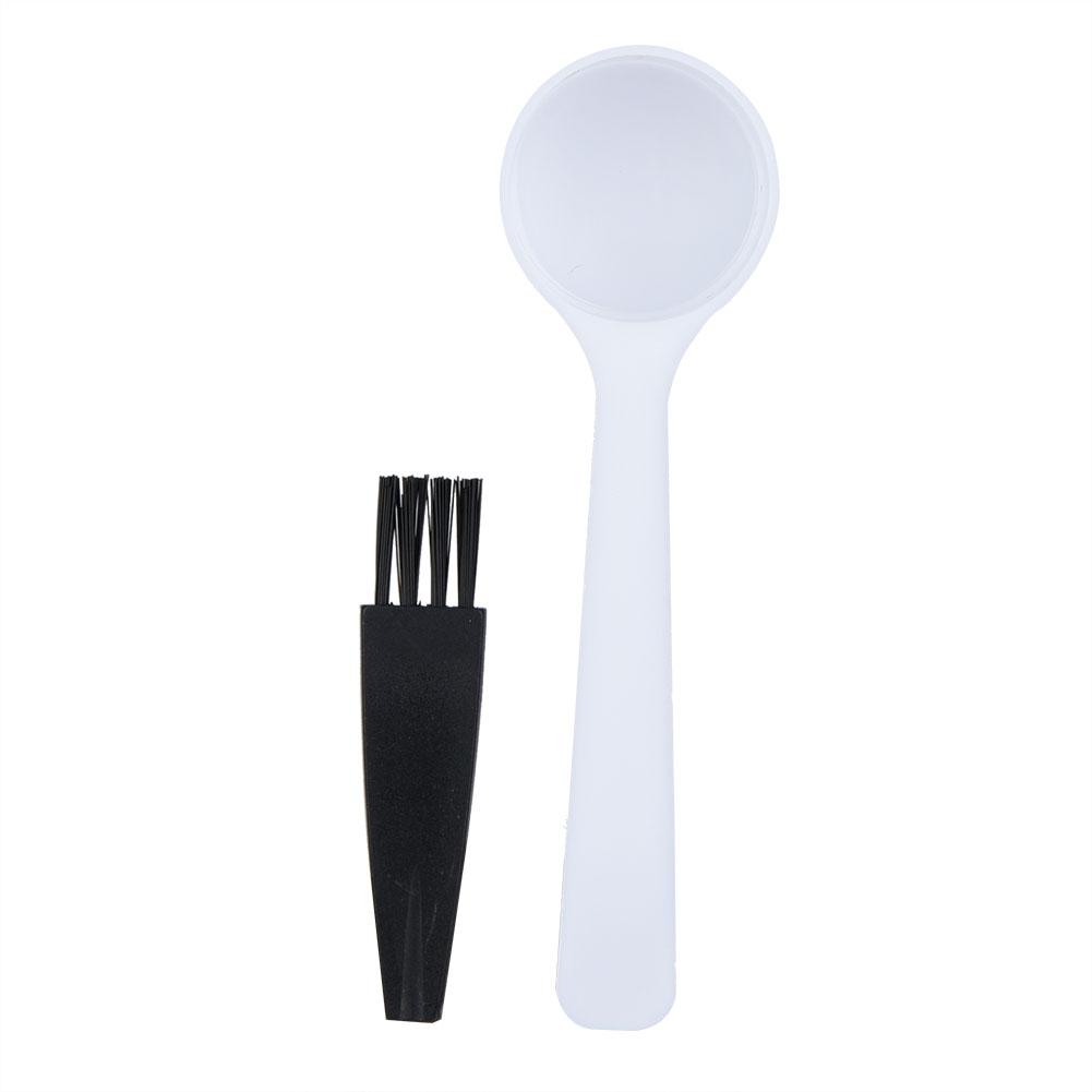 5 st/Set Plast & Rostfritt Stål Återanvändbara Påfyllningsbara Kaffekapslar Pod Filterkoppar Sil