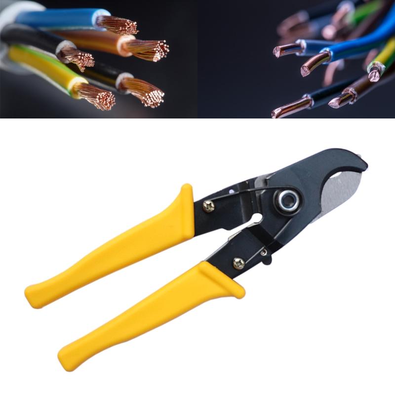 Kabelschneider Praktischer Abisolierer Kabelschneideschere für mit Ergonomischem Griff Unter 70mm² Abisolierzange Schneiden