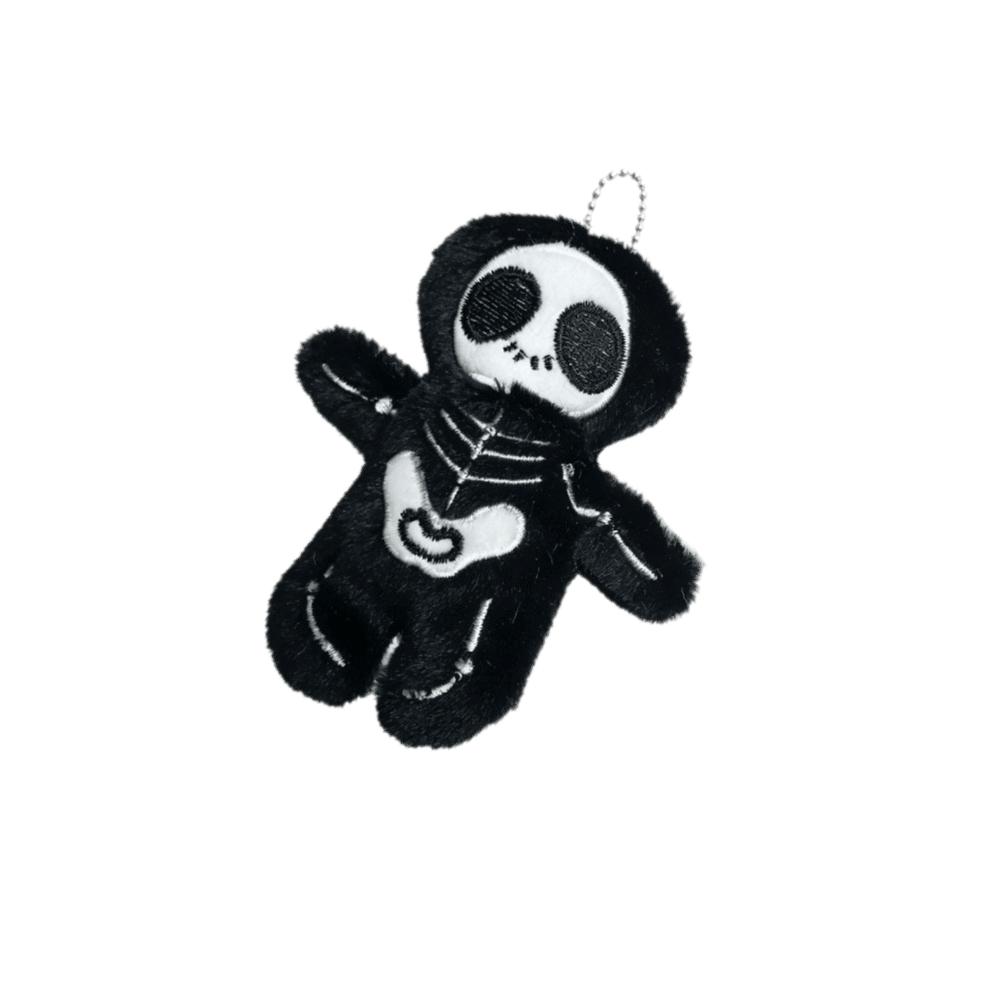 Gevulde Tas Hanger Skelet Sleutel Hangend Mode Halloween Pluche Sleutelhanger Tas Decoratie