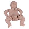 60cm Unpainted Reborn Baby Doll DIY Lifelike Infant Toddler Doll Mold Parts Set Toy