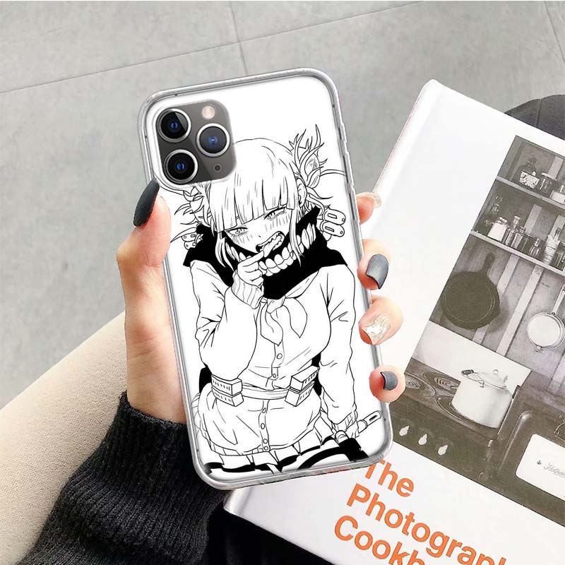 Anime Himiko Toga Boku cute Phone Case For Apple iPhone 17 Air 16 15 Plus 14 + 13 Mini 12 11 Pro Max 7 8 SE 16Max Soft Shell Cov