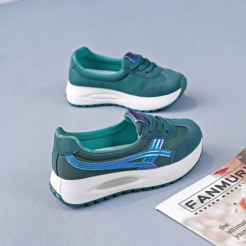 

2025 Корейський стиль Жіночі повсякденні кросівки для бігу HX-Q3610 36 зелений