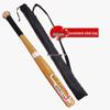 Solid Wood Baseball Bat - Sturdy Self-Defense and Home Protection Tool