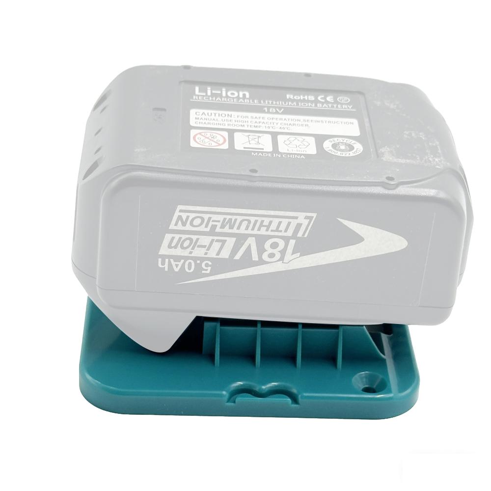 Wall Mounted Battery Holder Storage Rack for Makita 11.1V 18V Lithium Battery Base for BL1861 BL1811 BL1811 BL1811 (1 Pack)