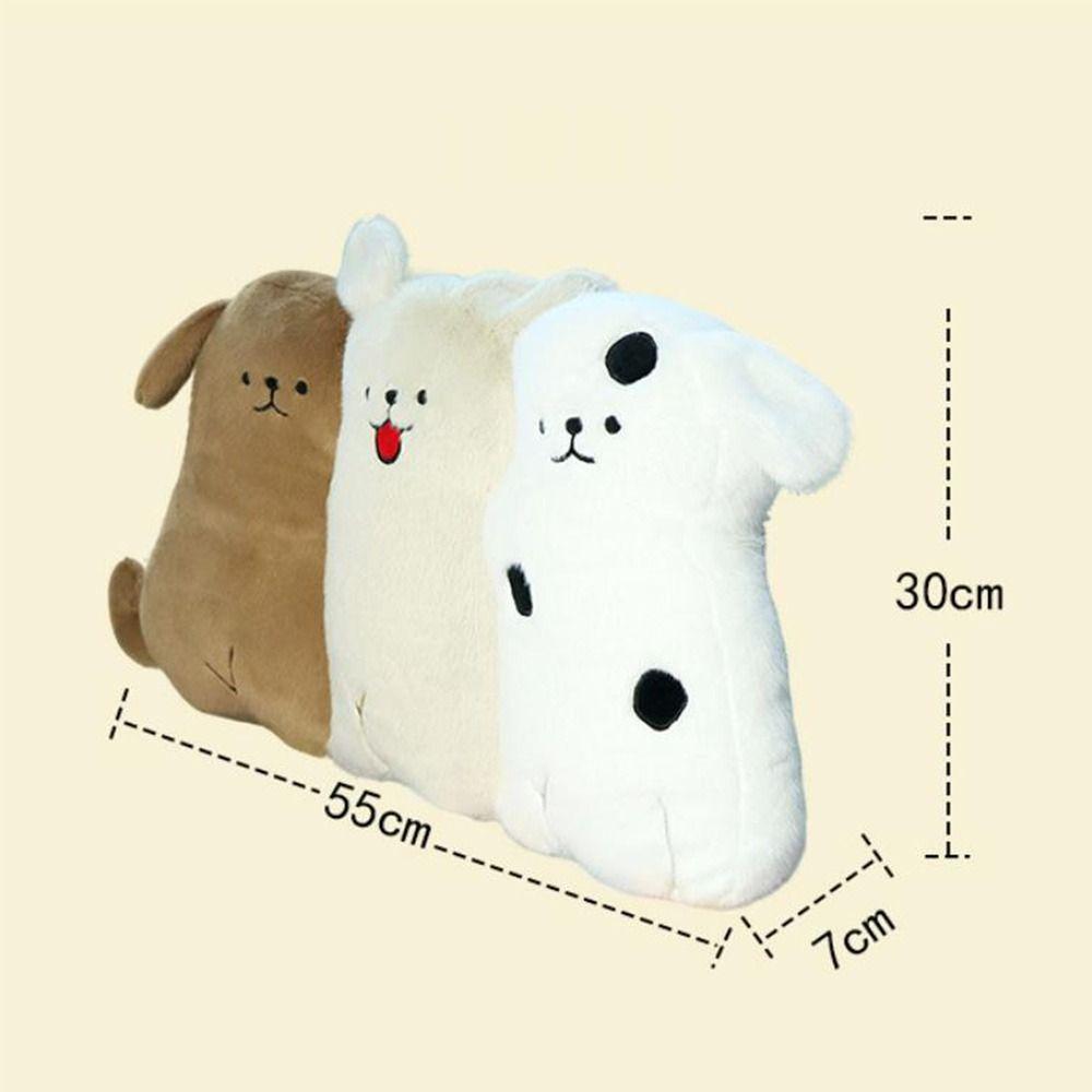 PP Cotton Filled Animal Shaped Cushion Soft Fluffy Cat Dog Plush Toy Plush Throw Pillow  Home Decor