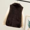 Women's  Winter Outerwear Faux Lambswool Vest
